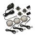 Westek XP30KC 20-Watt Xenon Accent Light Kit, 3 Pack, Nickel