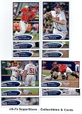 2012 Topps Opening Day Atlanta Braves Team Set -11 Cards including Kimbrel,Heyward, Tim Hudson, Chipper Jones, Freddie Freeman, Beachy, Prado, Bourn & more!