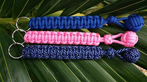 Paracord Monkey Fist Keychain, Paracord Monkey Fist, Handmade Monkey Fist Paracord Key Chain, Fashionable Self Defense Key Chain, Keychain