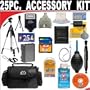 25 PC ULTIMATE SUPER SAVINGS DELUXE DB ROTH ACCESSORY KIT For The Canon Powershot G10 Digital Camera + BONUS Gift = Waterproof Camera = Great For Kids