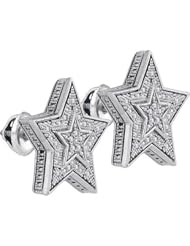 0.10CTW-DIA MICRO-PAVE EARRING