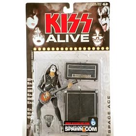 KISS - 2000 - McFarlane Toys - KISS ALIVE Ace Frehley : Space Ace - Super Stage Figures -... by Spawn