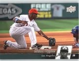 2010 Upper Deck Baseball Card # 257 Chone Figgins - Los Angeles Angels - MLB Trading Card Shipped In Protective Screwdown Display Case!