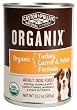 Castor & Pollux Organix Canine Formula, Turkey, Carrots & Potatoes, 12.7-Ounce Cans (Pack of 12)
