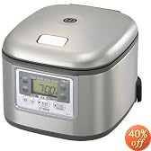 TIGER 土鍋IH炊飯ジャー<炊きたてミニ> (3合炊き)グレイッシュブラウン JKE-A550TG