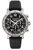 Chopard Mille Miglia Titanium Black Rubber Chronograph Mens Watch 16/8915