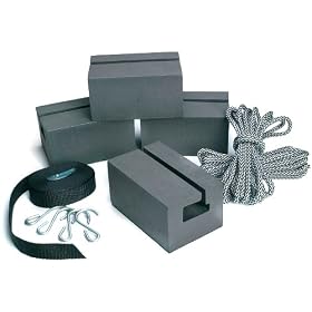 Click here to buy Carlisle Foam Block Rooftop Canoe Carrier Kit.
