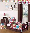 Deco Dot Collection Kids Toddler Bedding 5 pc Set