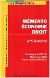M�mento Economie-Droit BTS Tertiaires