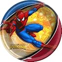 Spider Sense Spiderman Dessert Plates Package of 8