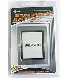 GGS DSLR LCD Optical Glass Screen Protector for Canon EOS 50D 5D Mark II Digital SLR Cameras