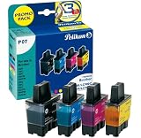 Produkt-Bild: Pelikan Tintenpatronen - Bundle 4er Pack C/M/Y/K REF LC900