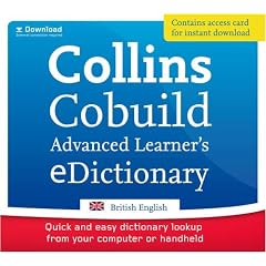 Cobuild Advanced Learners E-Dictionary of British English: Collins Digital Dictionary - Point-of-Sale Gift Card [Mobipocket  Edition] (Collins Digital Dictionaries)