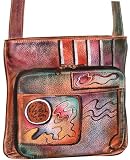 Review Anuschka  / Anuschka Slim Shoulder Bag - Abstract Classic Shoulder Bags