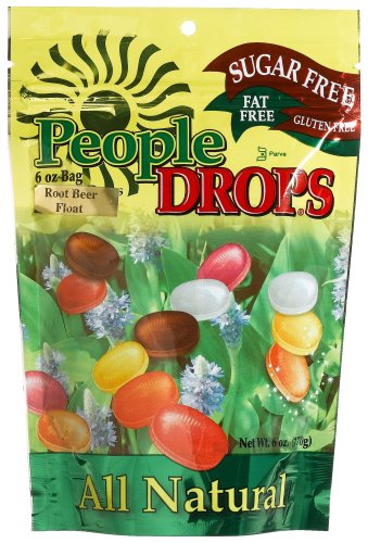 People Drops Root Beer Float Drops, 6-Ounce Pouches (Pack of 12)