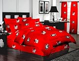 GEORGIA BULLDOGS Dorm Bedding Set: Dorm-Room-In-a-Box: Comforter, Sheet Set, Mattress Pad, Pillow, Towel set-Twin XL 10 Pc SET