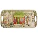 Flower Shop Elongated melamine sturdy tray with handles 15 by 7.5 inches