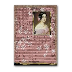 Musical Notes - 5" x 7" Pop Up Greeting Card
