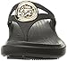 crocs Women's Sanrah Circle Sandal, Black/Graphite, 9 B(M) US