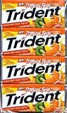 Trident Sugarless Chewing Gum, Tropical 12X18Sticks