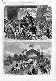 Throwing Slipper At Royal Wedding 1866 Throwing Slipper At Royal Wedding 1866