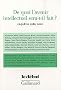 De quoi l'avenir intellectuel sera-t-il fait ? : Enqu�tes 1980, 2010