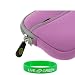 rooCASE Neoprene Sleeve (Lilac Pink) Case for iomega eGo Encrypt Plus 500 GB Portable Hard Drive 345