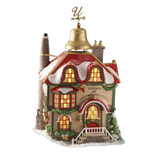 >>>Sale Department 56 North Pole Ulysses Xmas Bell Maker Good Choice