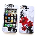 Apple iPhone 4 (Verizon & AT&T) Snap-on Protector Hard Case Image Cover "Ar ....