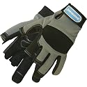 Silverline 675288 Size Medium Fingerless Mechanic's Gloves