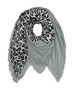 Plomo o Plata Fular (Gris / Negro)