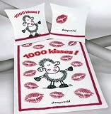Produkt-Bild: Herding, 467335050 Bettw&auml;sche Sheepworld "1000 kisses" , 80/80+135/200 cm