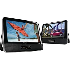 Philips PD9016/37 9-inch Portable LCD Dual DVD player  