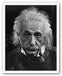 Albert Einstein by Philippe Halsman 28"x22" Art Print Poster