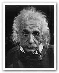 Albert Einstein by Philippe Halsman 28"x22" Art Print Poster