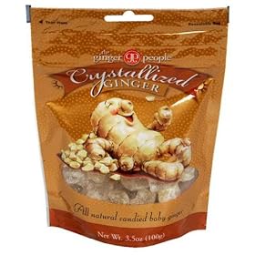 Ginger People Crystallized Ginger Candy Bag -- 3.5 oz Each