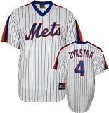 Lenny Dykstra New York Mets Pinstripe Cooperstown Replica Jersey - Medium