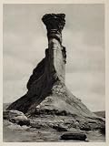 1931 Punta Delgada Rock Formation Southern Chile Sur - Original Photogravure