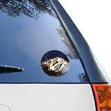 Nashville Predators 4.5" Round Vinyl Hockey Puck Decal