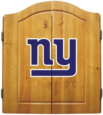 Imperial Billiards IMP-20-1013 New York Giants NFL Dart Board w-Cabinet