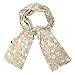 Wrapables Satin Long Scarf, Romantic Floral