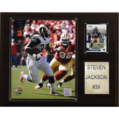 NFL St. Louis Rams Steven Jackson Player Plaque