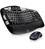Logitech Wireless Wave Combo Mk550 With Keyboard and Laser Mouse
