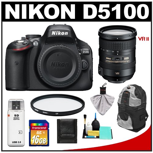 Nikon D5100 16.2 MP Digital SLR Camera Body  