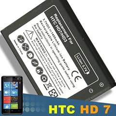 New Battery for HTC Hd7 Hd3 T9292 Bd29100