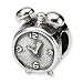 Sterling Silver Reflections Alarm Clock Bead