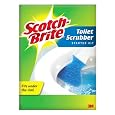 Scotch-Brite 557SK-6 Disposable Toilet Scrubber Kit, 1 Handle 6 Refills