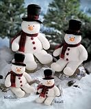 Gund Medium Stuffed Snowball the Snowman Plush New