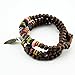 November's Chopin Unique Pendant Beads Charm Adjustable Wrap Bracelet