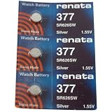 #377 Renata Watch Batteries 3Pcs